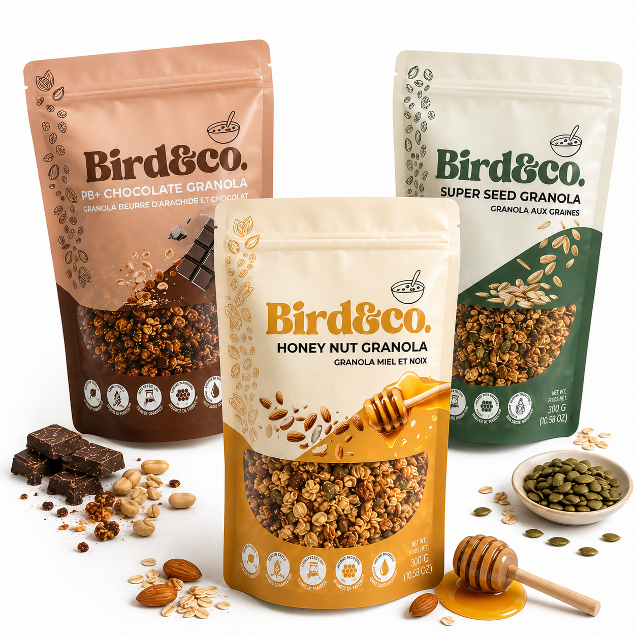 Signature Trio Bundle 🍯  🥜🍫  🌱